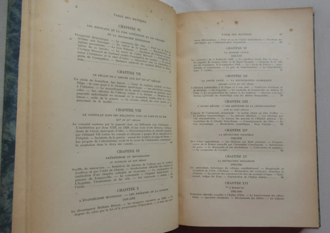 Gaillac en Albigeois et Histoire de Castres par Louis de LACGER - Image 6