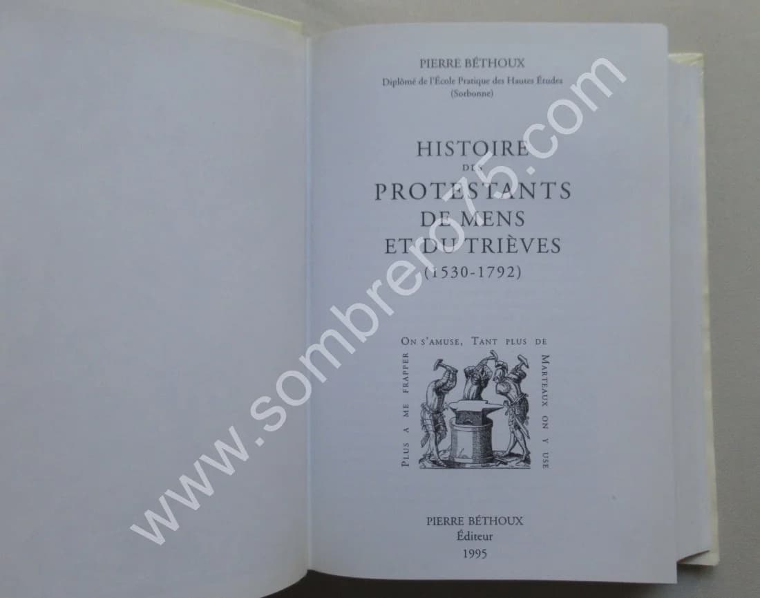 Histoire des Protestants de Mens et du Trièves 1530-1792 - Image 4
