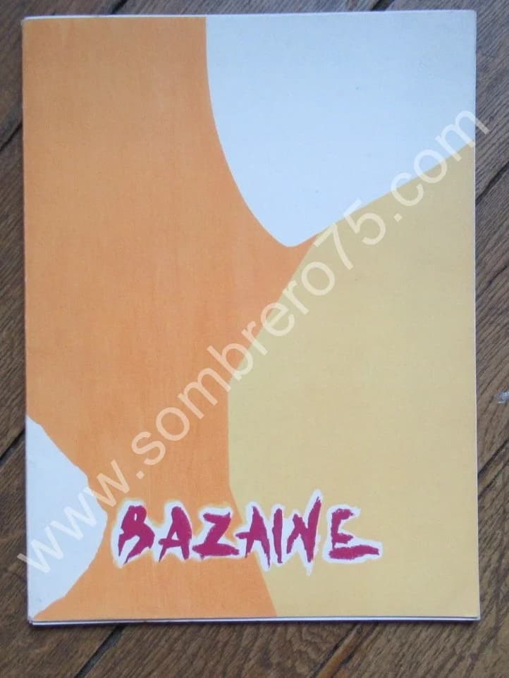 BAZAINE - Derrière le Miroir. Lithographies Originales 1984