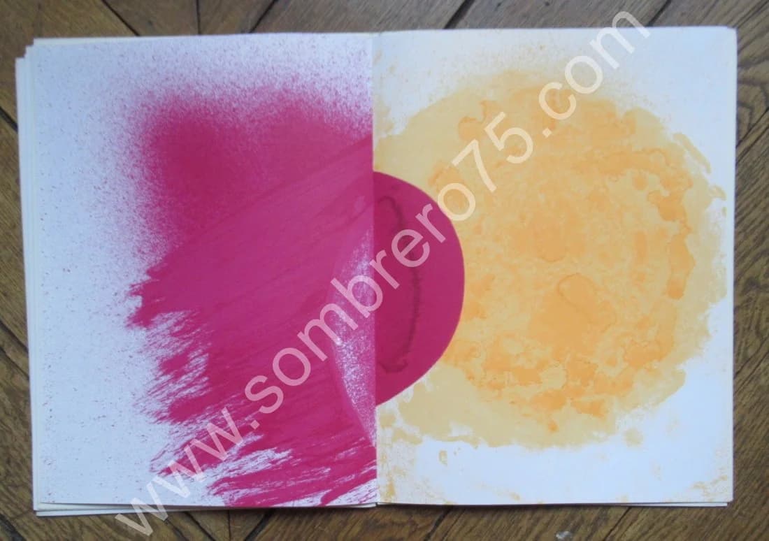 BAZAINE - Derrière le Miroir. Lithographies Originales 1984 - Image 4