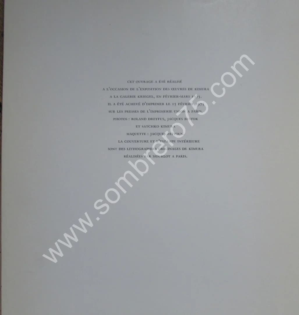 KIMURA 1975 - Image 8