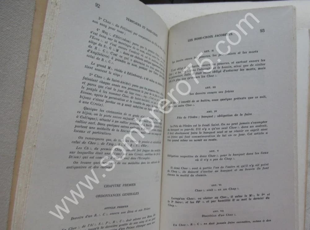 Templiers et Rose Croix. 1955 - Image 4