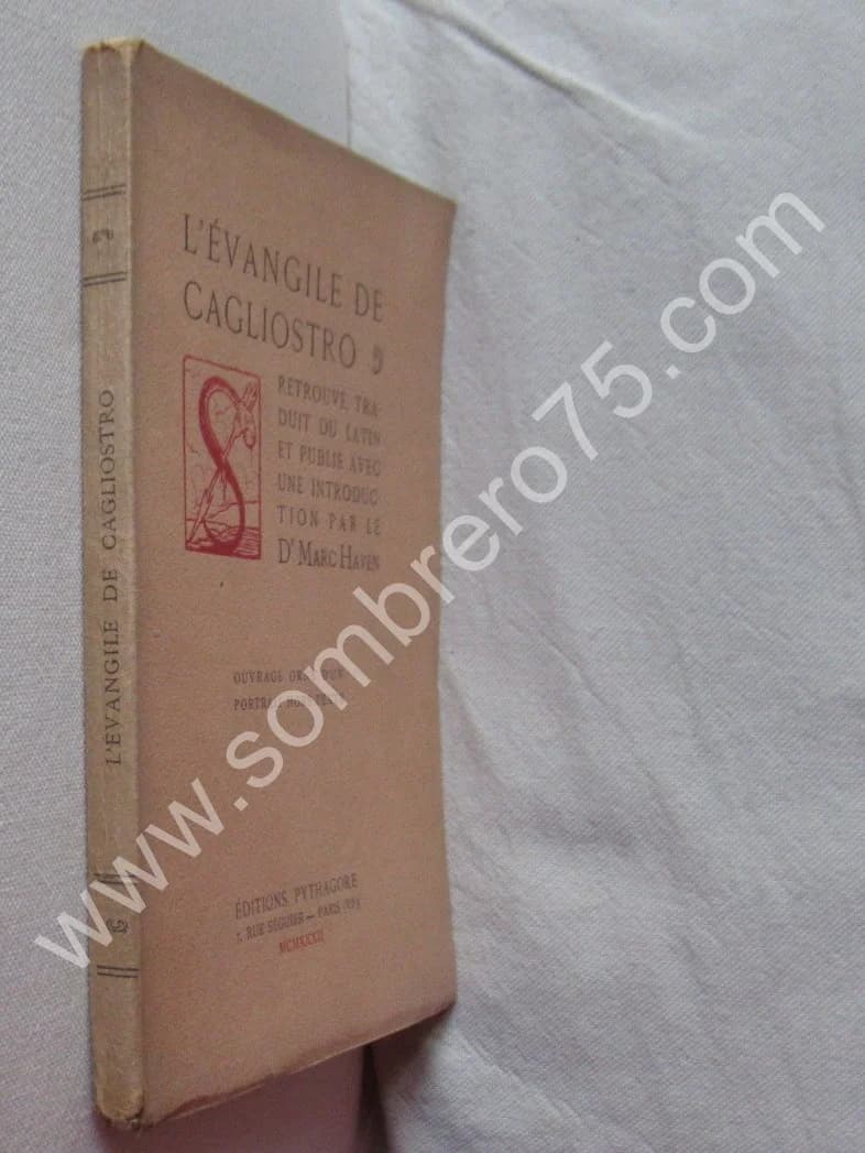 L'Evangile de Cagliostro introduction Dr Marc HAVEN - Image 2