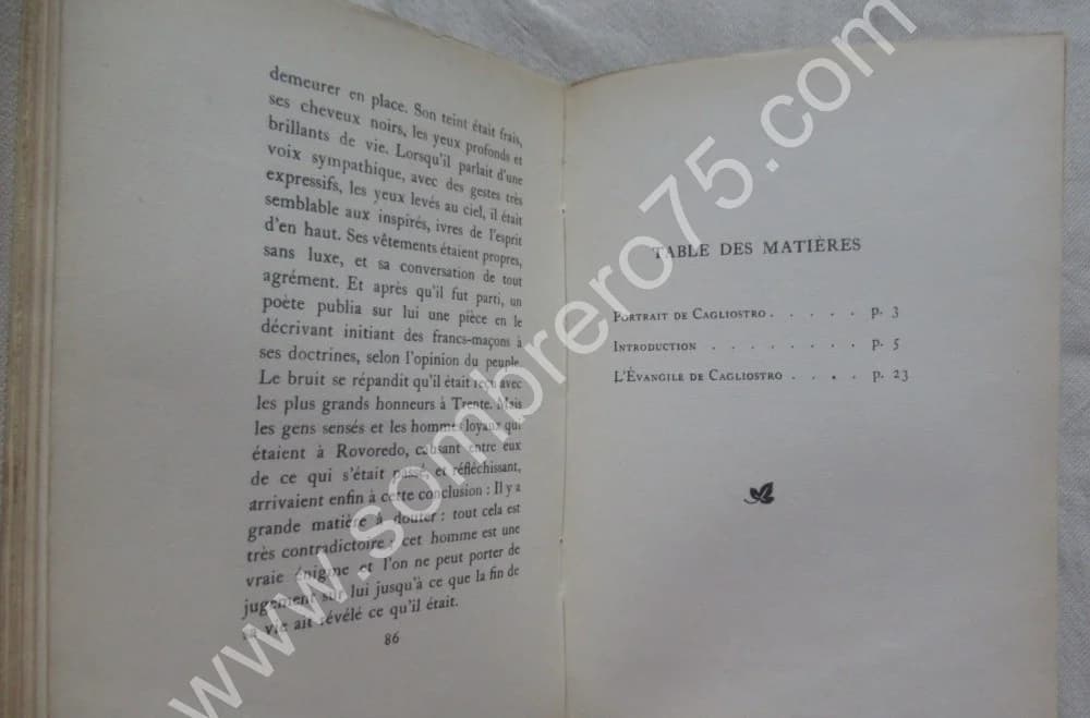 L'Evangile de Cagliostro introduction Dr Marc HAVEN - Image 6