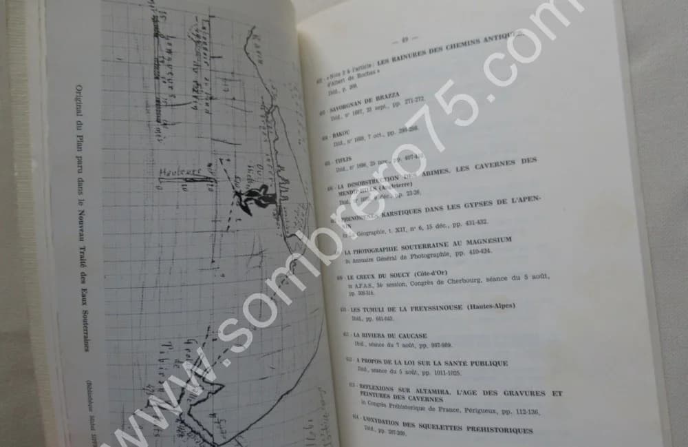 CHABERT C.,de COURVAL. E. A. MARTEL 1859-1938. Bibliographie - Image 6