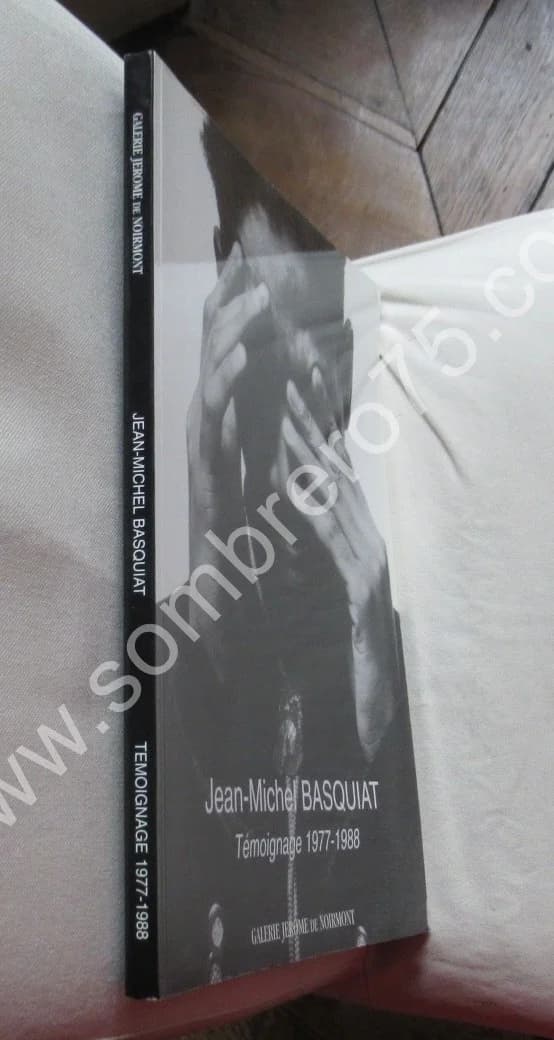 Jean Michel BASQUIAT - Témoignage 1977-1988. Galerie de Noirmont - Image 2