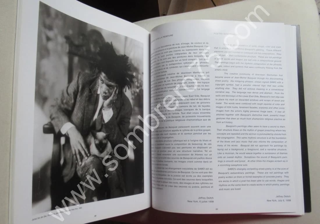 Jean Michel BASQUIAT - Témoignage 1977-1988. Galerie de Noirmont - Image 7
