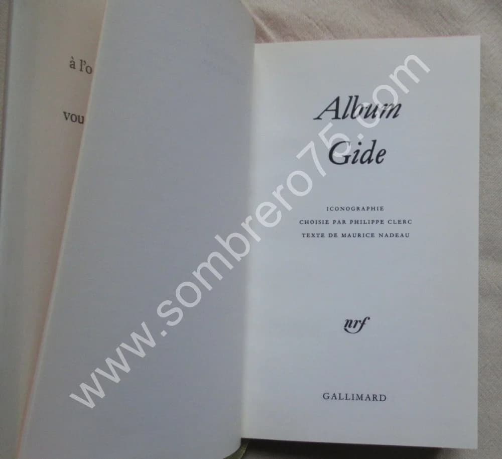 Album Gide - Pléiade 24e - Image 3