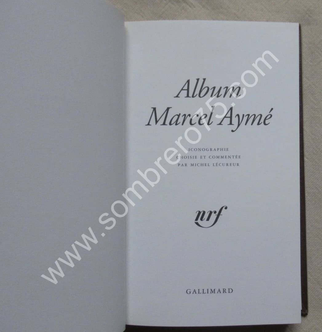 Album Marcel AYME -. La Pléiade. 40e - Image 5