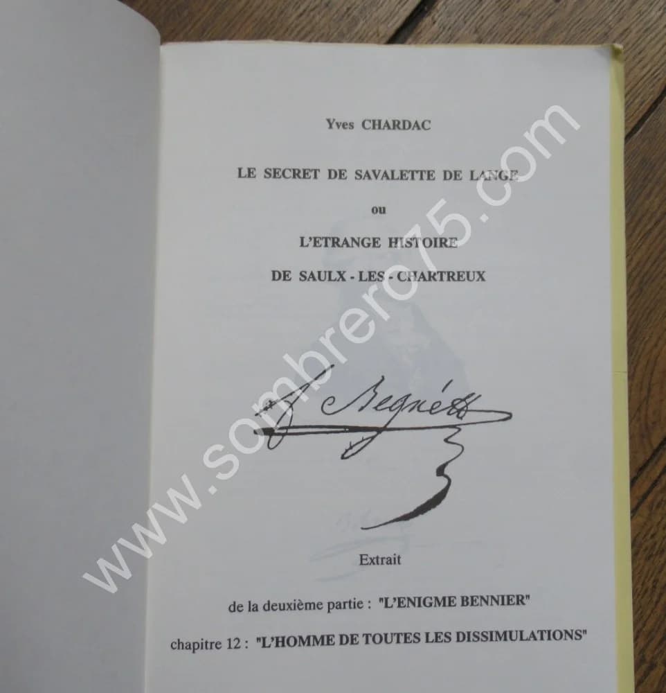 Le Secret de Savalette de Lange. 2 vol - Image 6