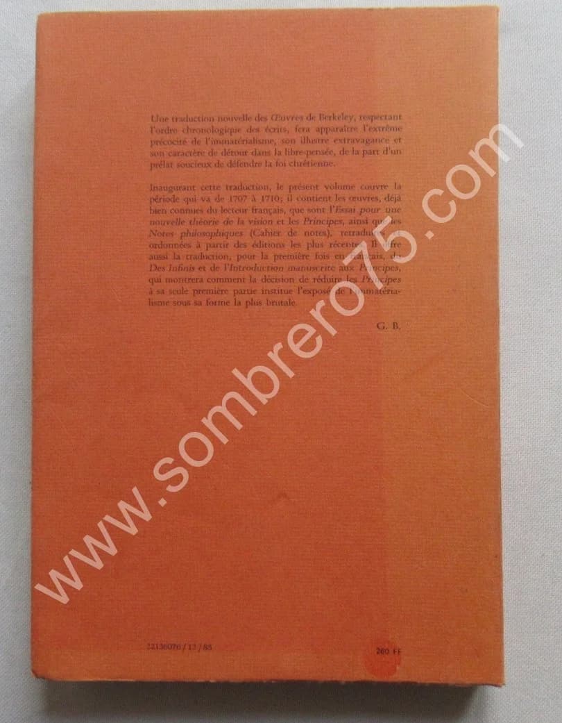Oeuvres I. BERKELEY - Image 5
