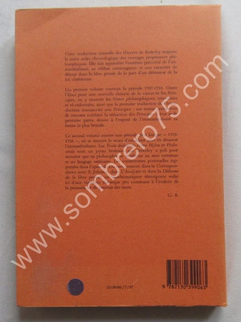 Œuvres II. BERKELEY - Image 5