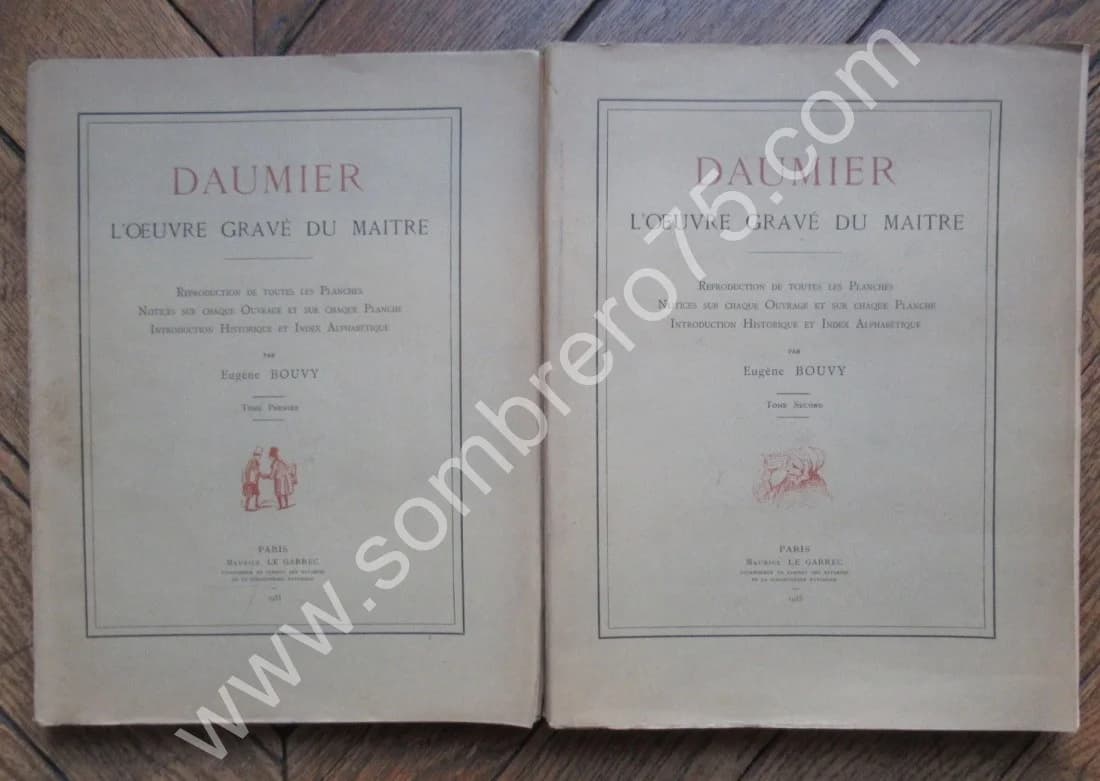 DAUMIER. L'Oeuvre gravé du Maitre. 1933