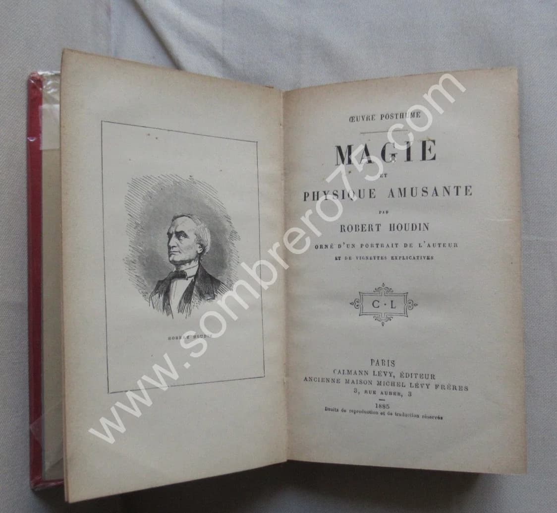 Magie et Physique Amusante par. Oeuvre Posthume. 1885 - Image 3