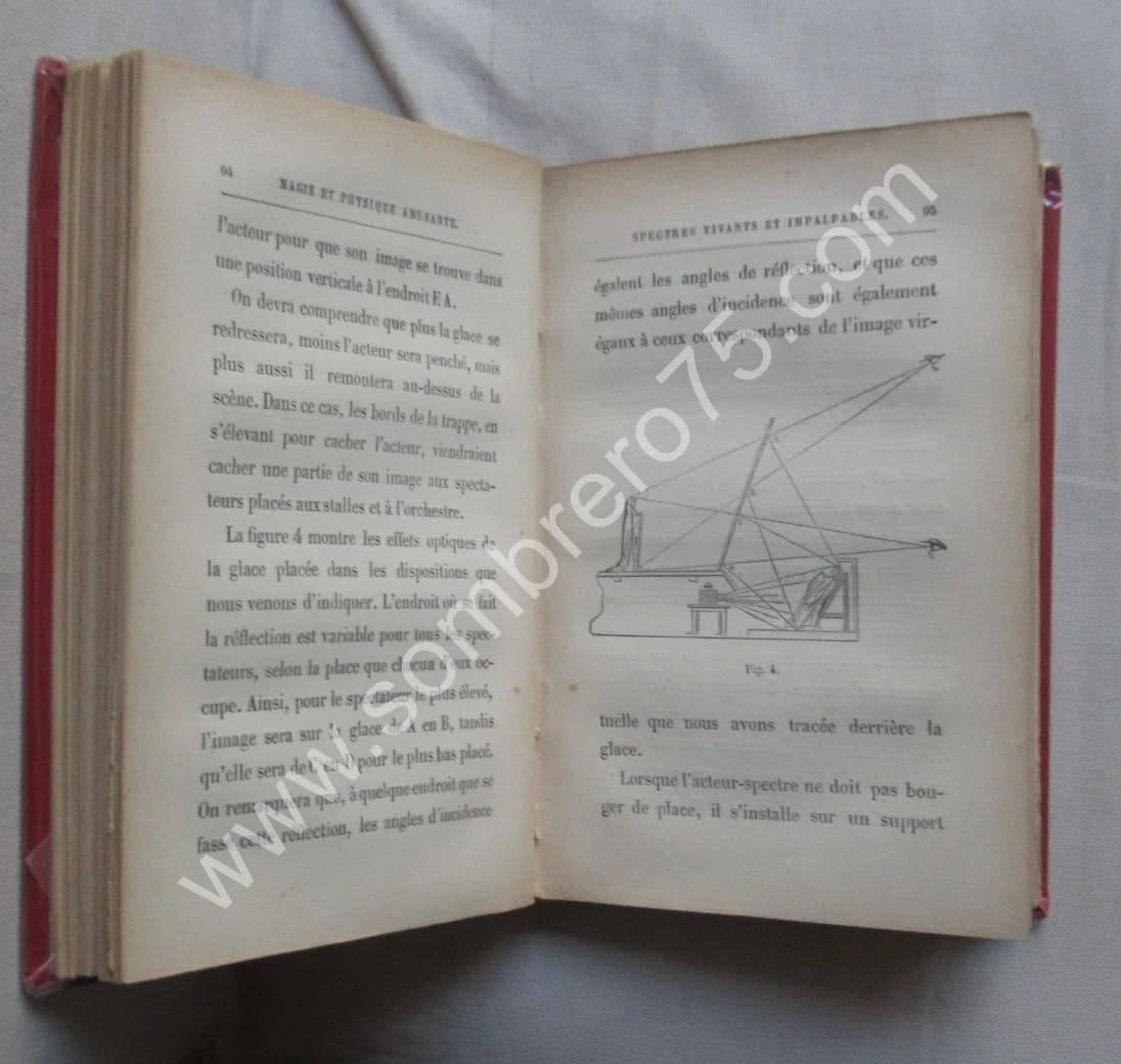 Magie et Physique Amusante par. Oeuvre Posthume. 1885 - Image 4