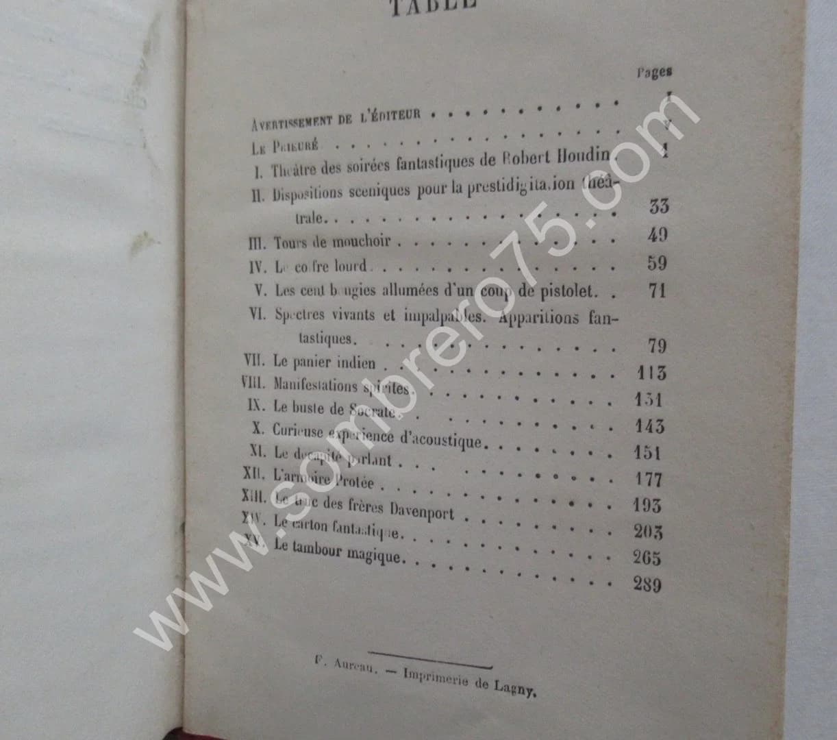 Magie et Physique Amusante par. Oeuvre Posthume. 1885 - Image 5
