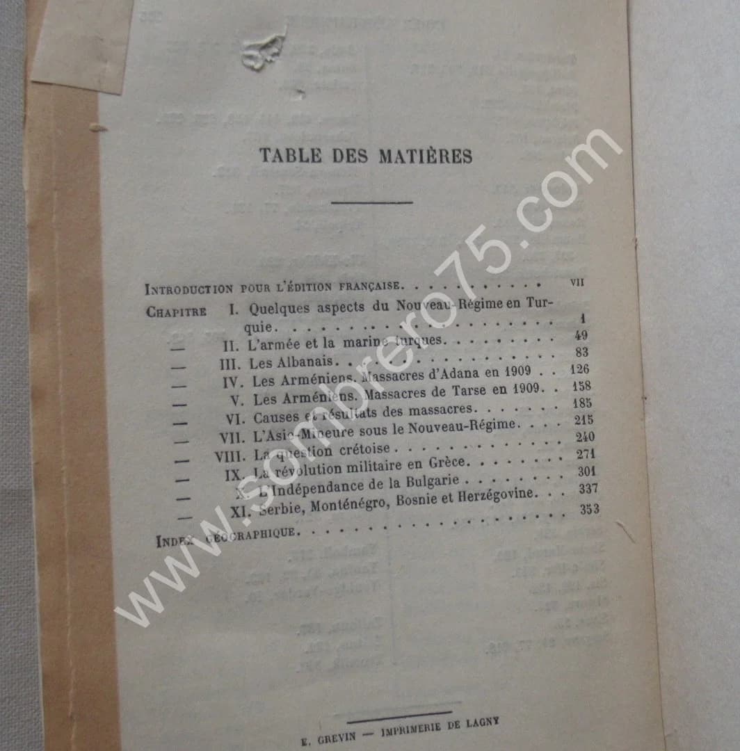 H. Charles WOODS. La Turquie et ses Voisins. 1911 - Image 5