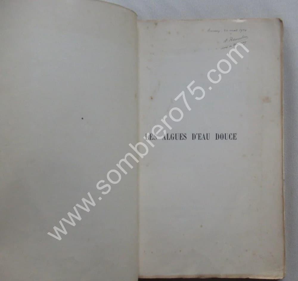 Les Algues d'Eau Douce. 1912 - Image 8