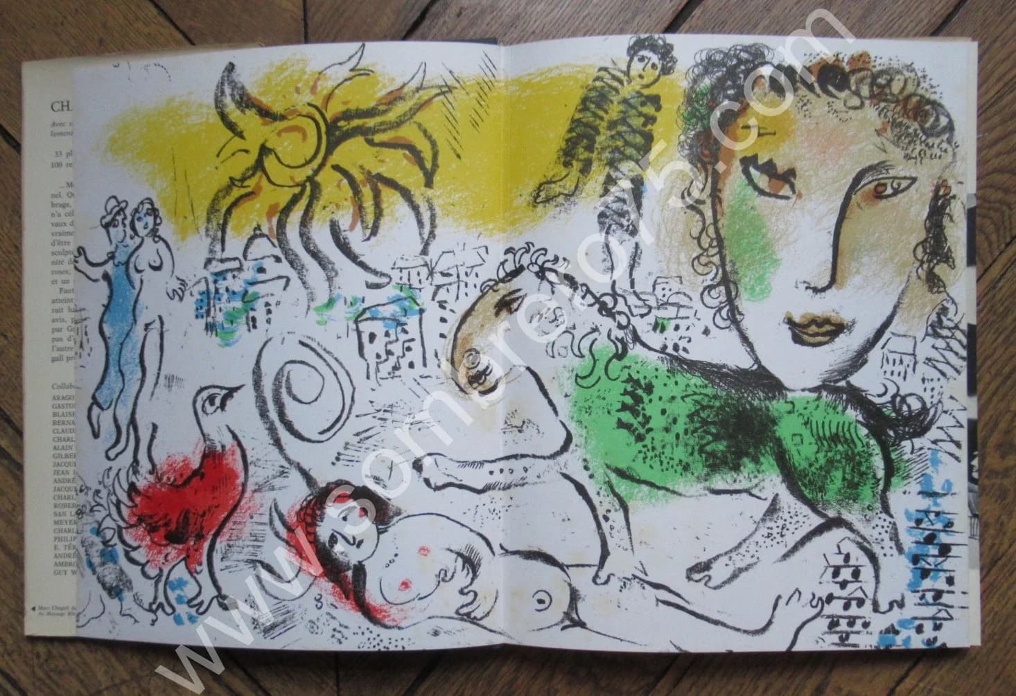 Chagall Monumental -. Numéro Spécial. Lithographie originale - Image 4