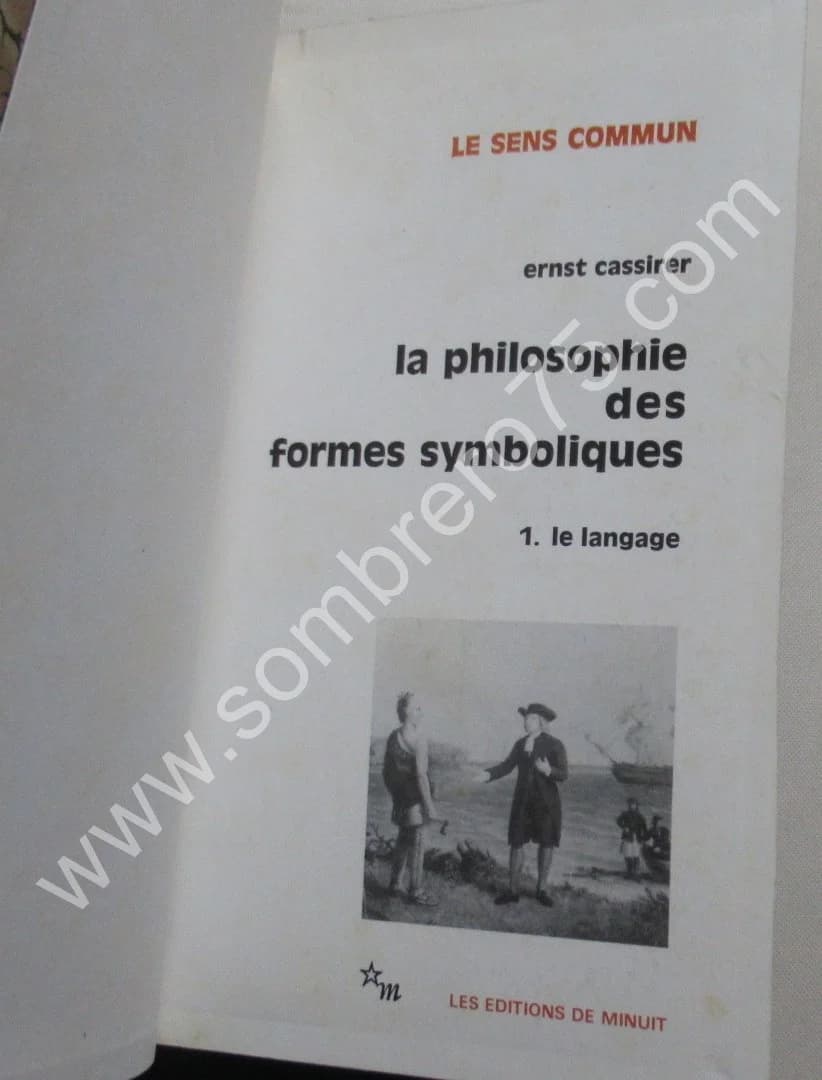 Ernest CASSIRER. La Philosophie des Formes Symboliques- 3 Tomes - Image 2