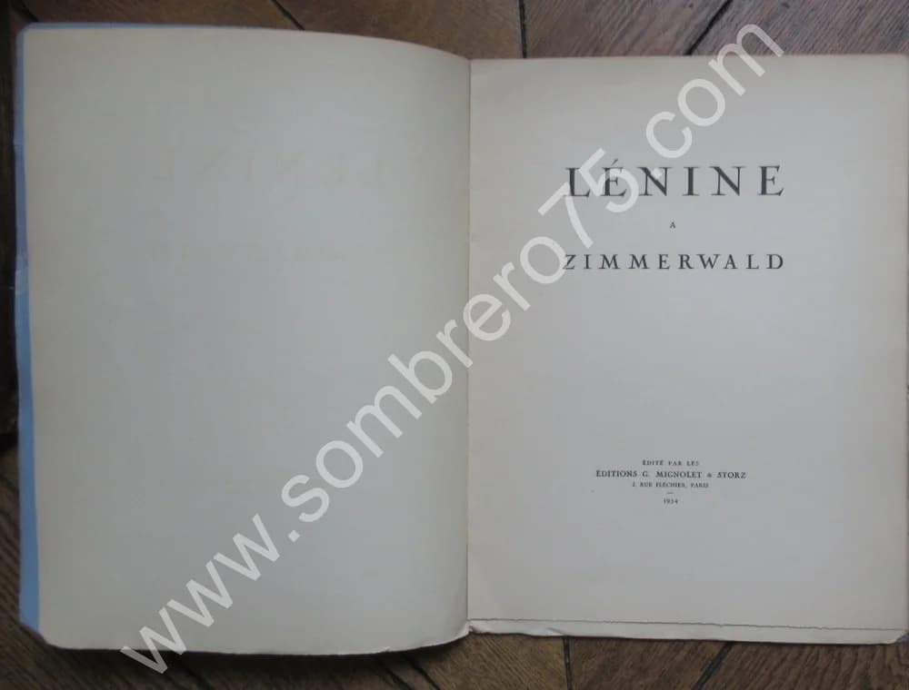 Lénine à Zimmerwald 1934 - Image 2