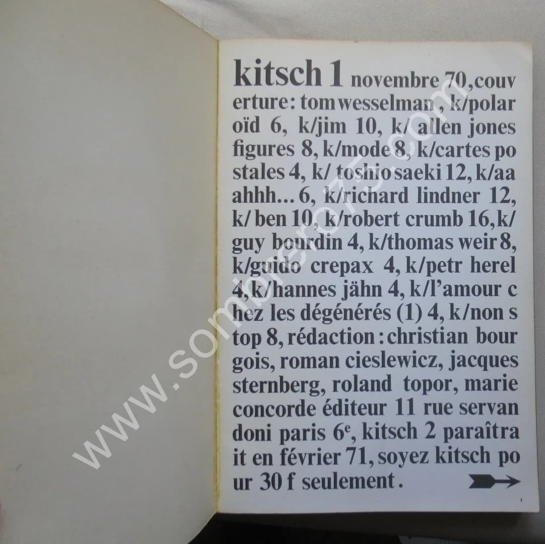 KITSCH 1 - 1970 - Image 3
