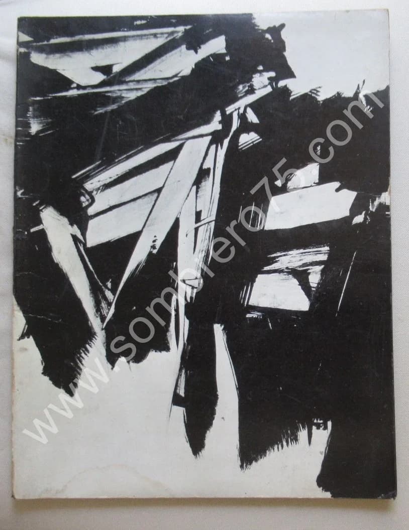 Reportage Photographique - L'Atelier de Soulages Mars 1960