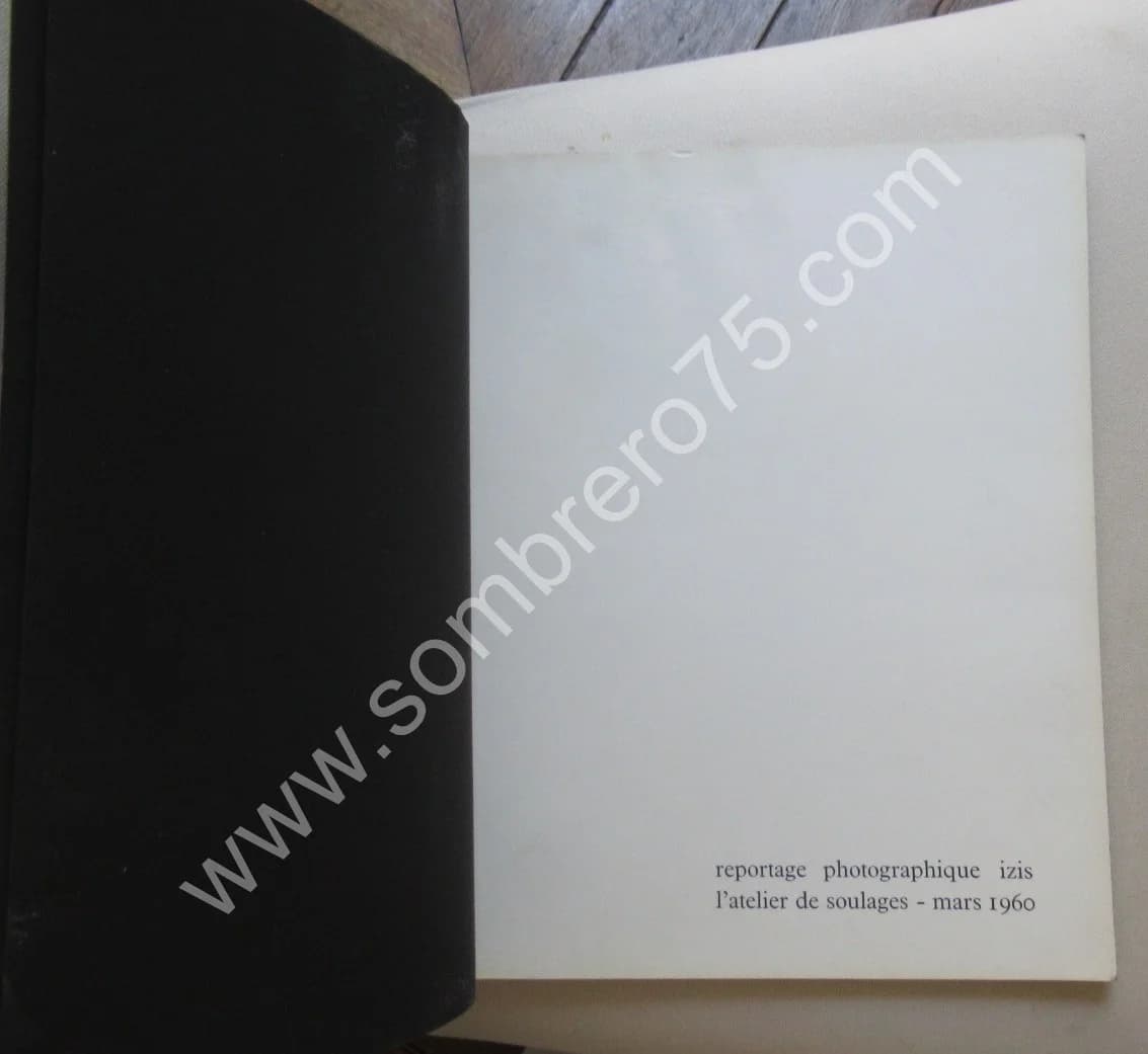Reportage Photographique - L'Atelier de Soulages Mars 1960 - Image 4