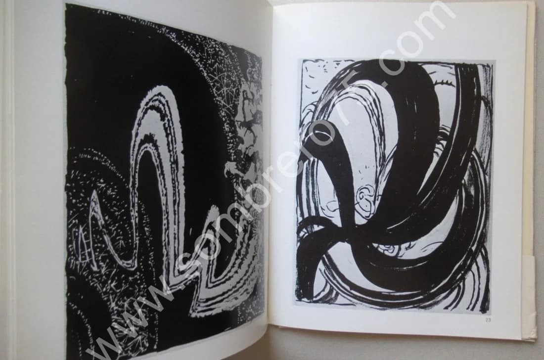 KUPKA. "Quatre Histoires de Blanc et Noir" 1976 - Image 5