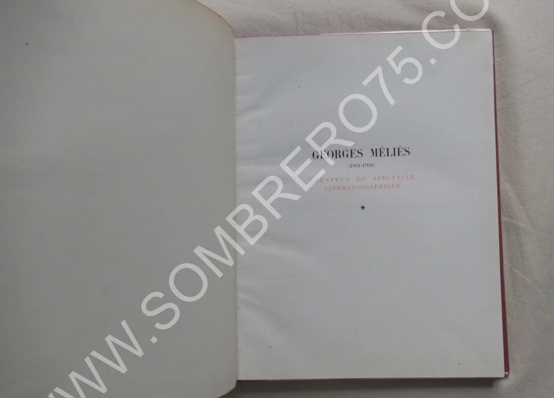 Georges Méliès Mage et "Mes Mémoires" par Méliès. 1945 - Image 4