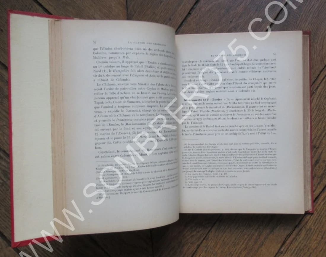 La Guerre des Croiseurs. Du 4 aout 1914 à la bataille des Falkland 2 Tomes. P. CHACK - Image 6