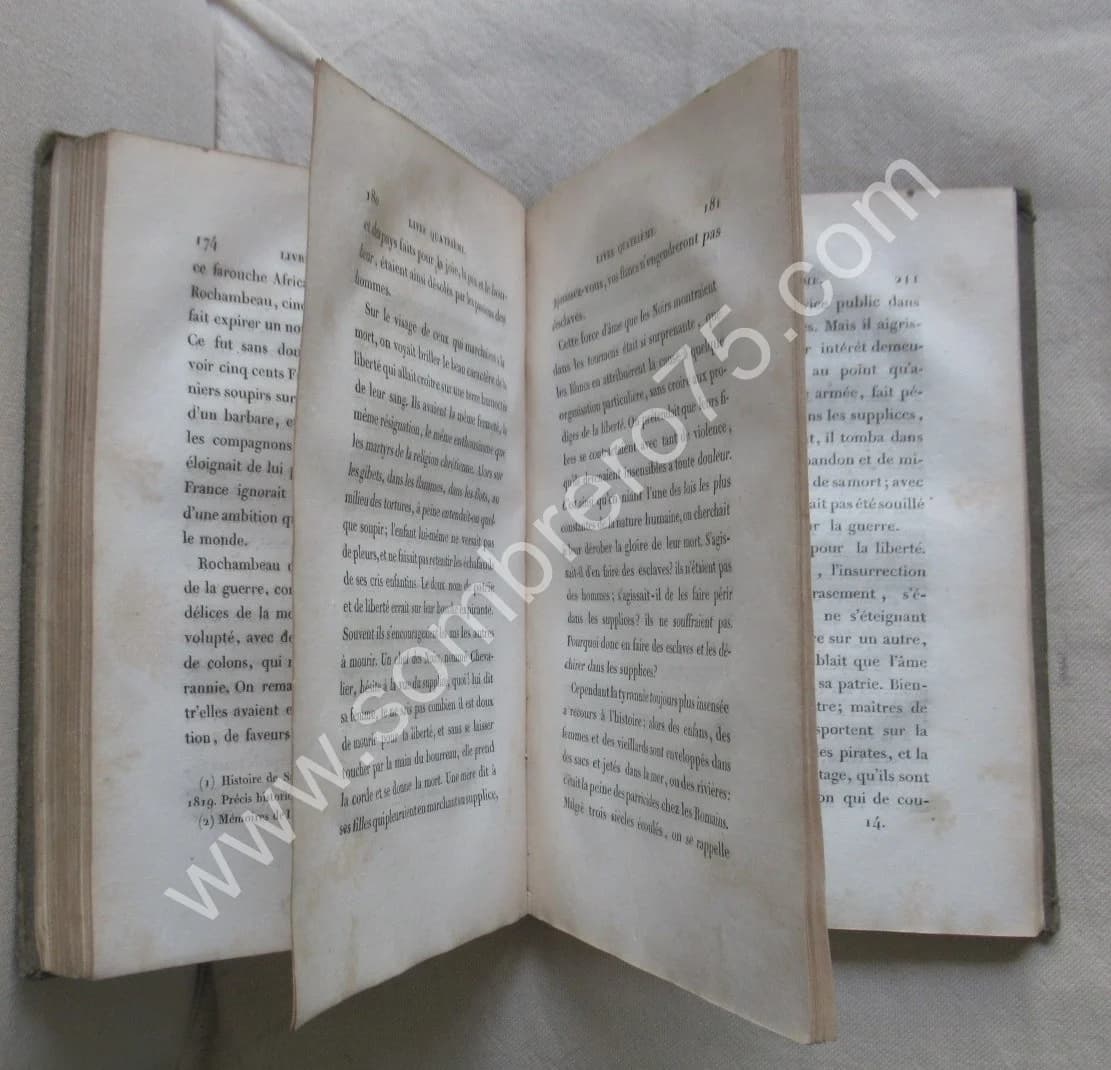 Histoire de l'Expédition des Français à Saint Domingue. 1825. Antoine METRAL - Image 5