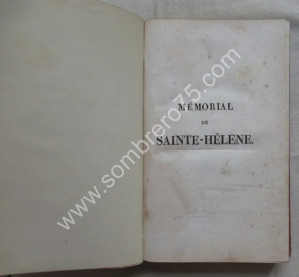 Comte de LAS CASES. Mémorial de Sainte Hélène 8 Tomes. 1823. Ed. Originale - Image 4