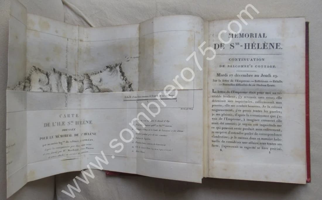 Comte de LAS CASES. Mémorial de Sainte Hélène 8 Tomes. 1823. Ed. Originale - Image 7
