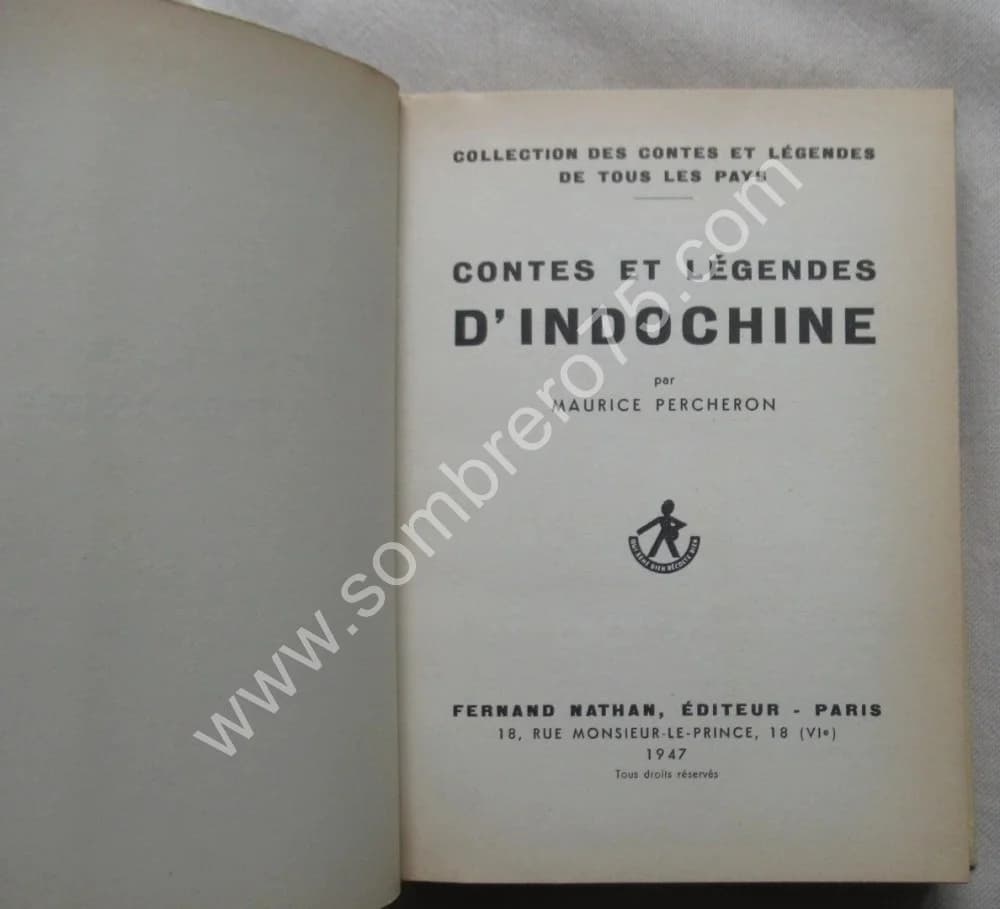 Contes et Légendes d'Indochine. M PERCHERON - Image 3