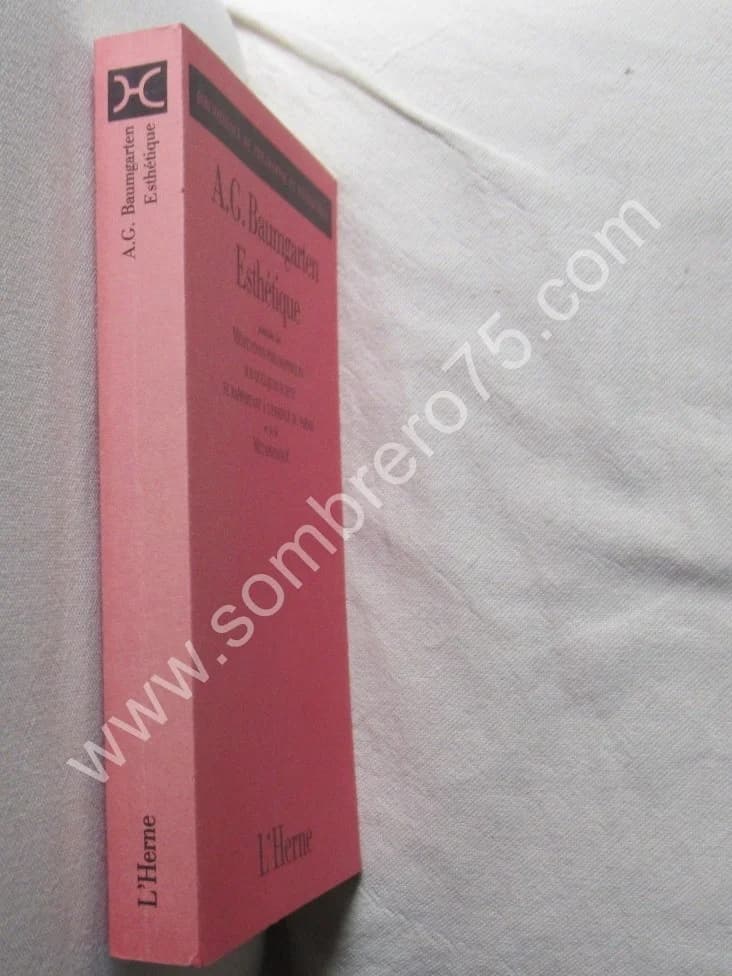 A. G. BAUMGARTEN. Esthétique - Méditations Philosophiques - Image 2