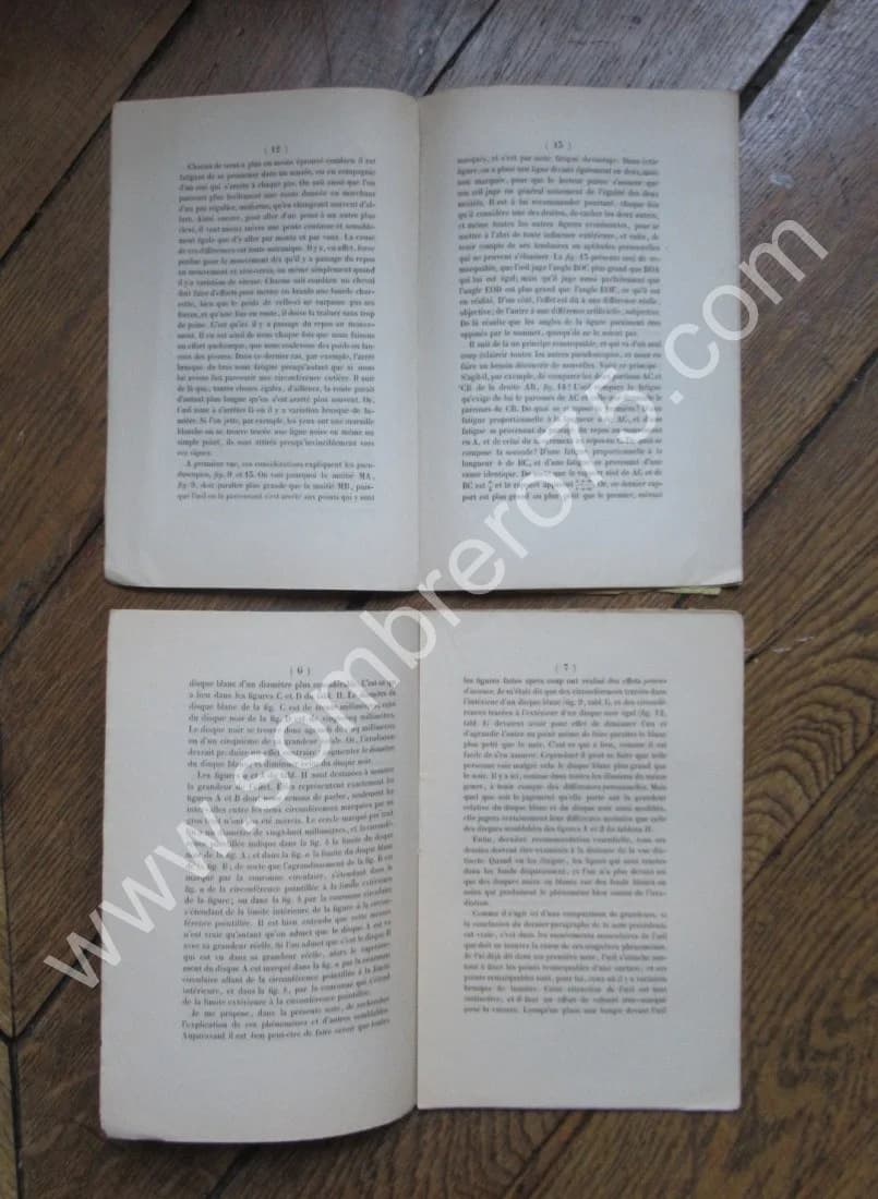 M. J. DELBOEUF. Note sur certaines illusions d'Optique - 2 Notes - Image 2