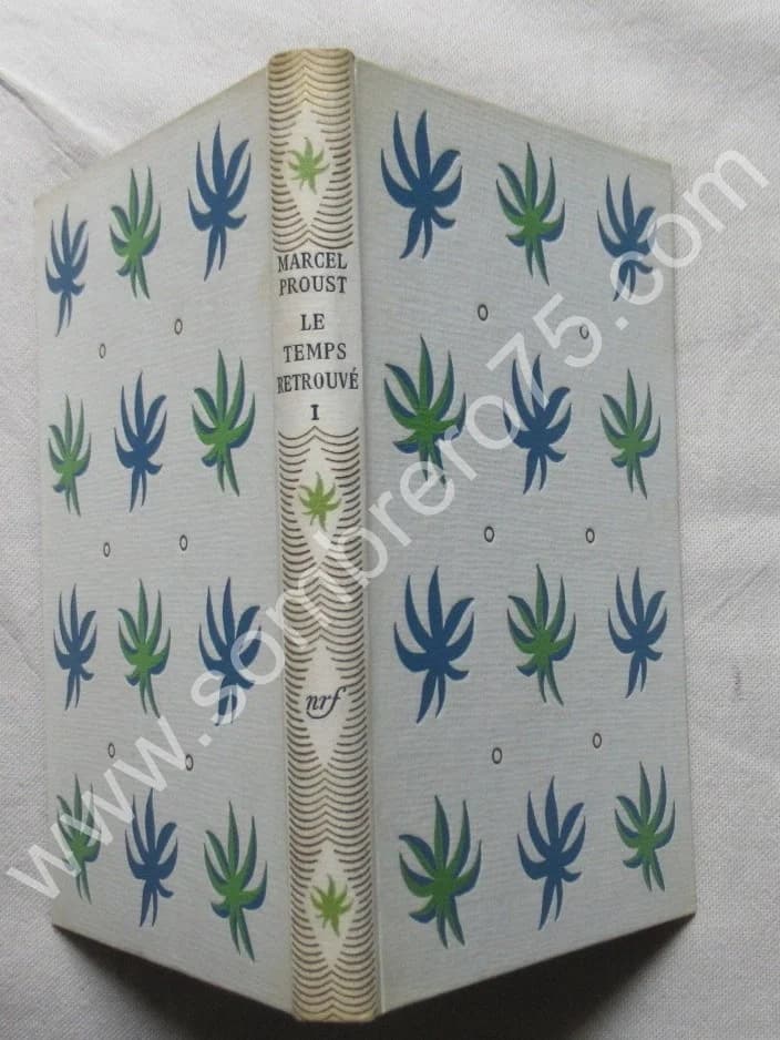 Marcel PROUST. Cartonnage Bonet. A la Recherche du Temps Perdu - Image 9