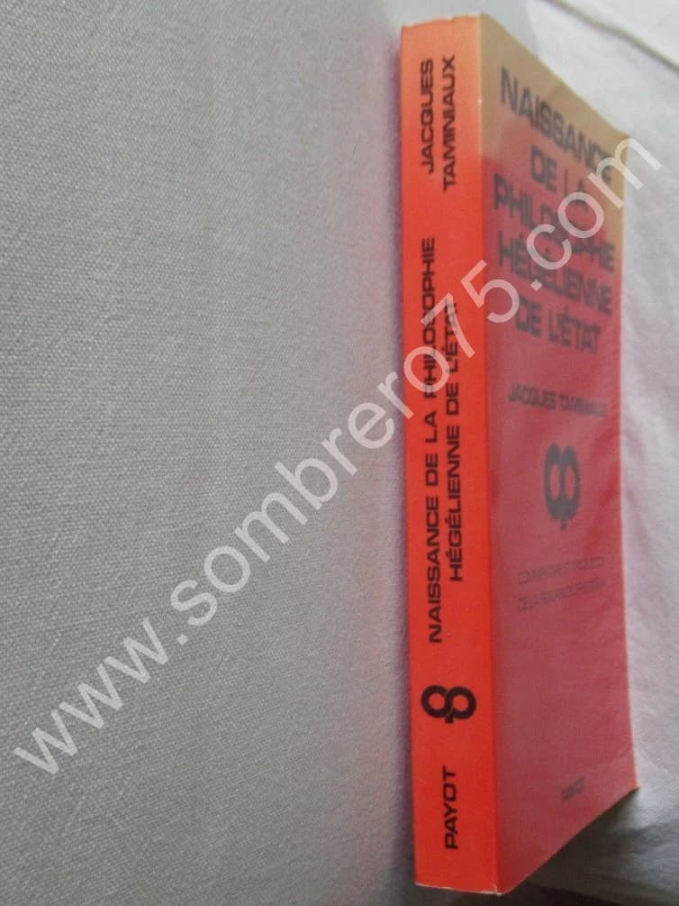 Naissance de la Philosophie Hégélienne de l'Etat. Jacques TAMINIAUX - Image 2