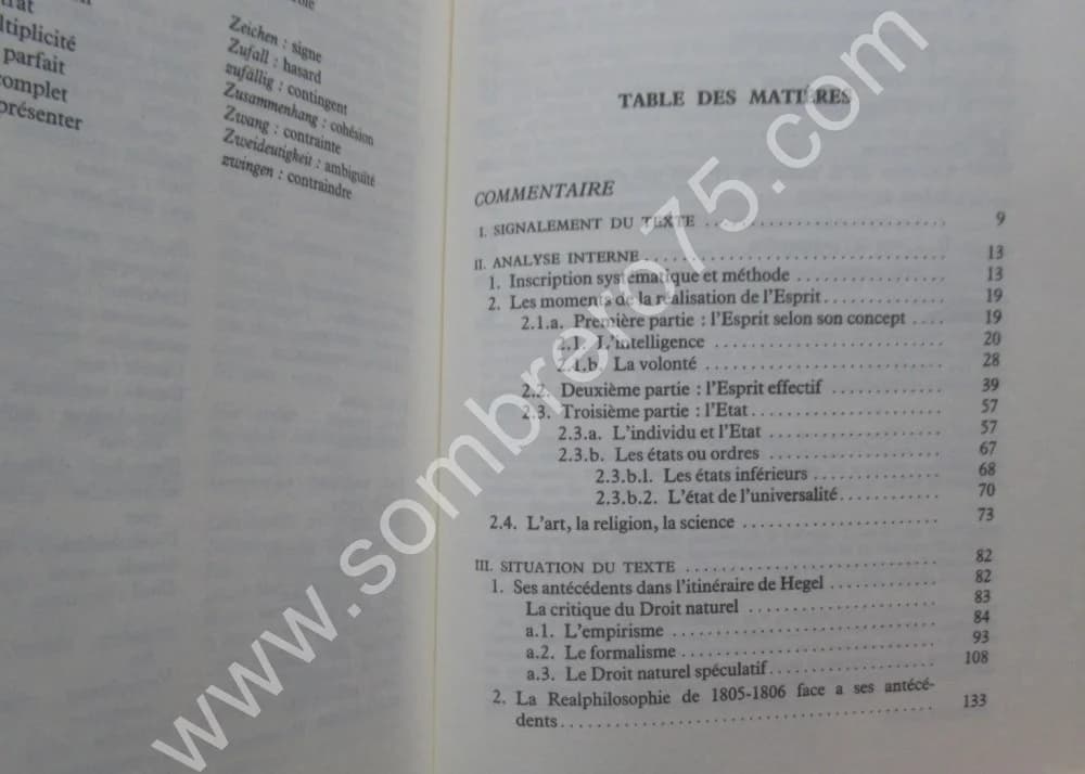 Naissance de la Philosophie Hégélienne de l'Etat. Jacques TAMINIAUX - Image 4