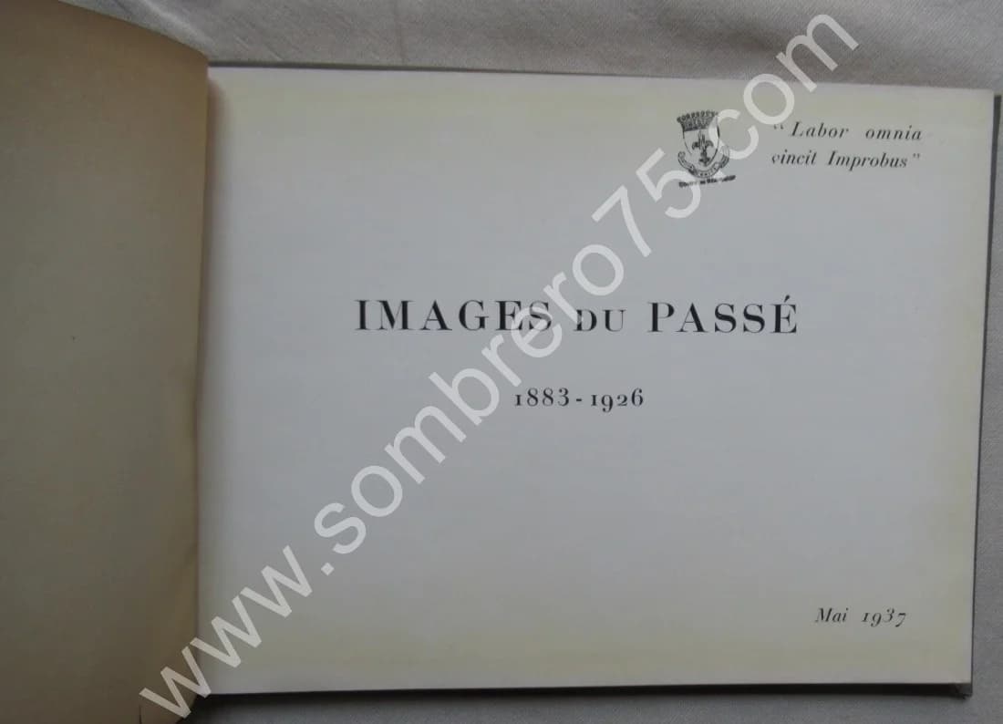 Images du Passé 1883-1926. Mai 1937. Marquis de Dion - Image 3