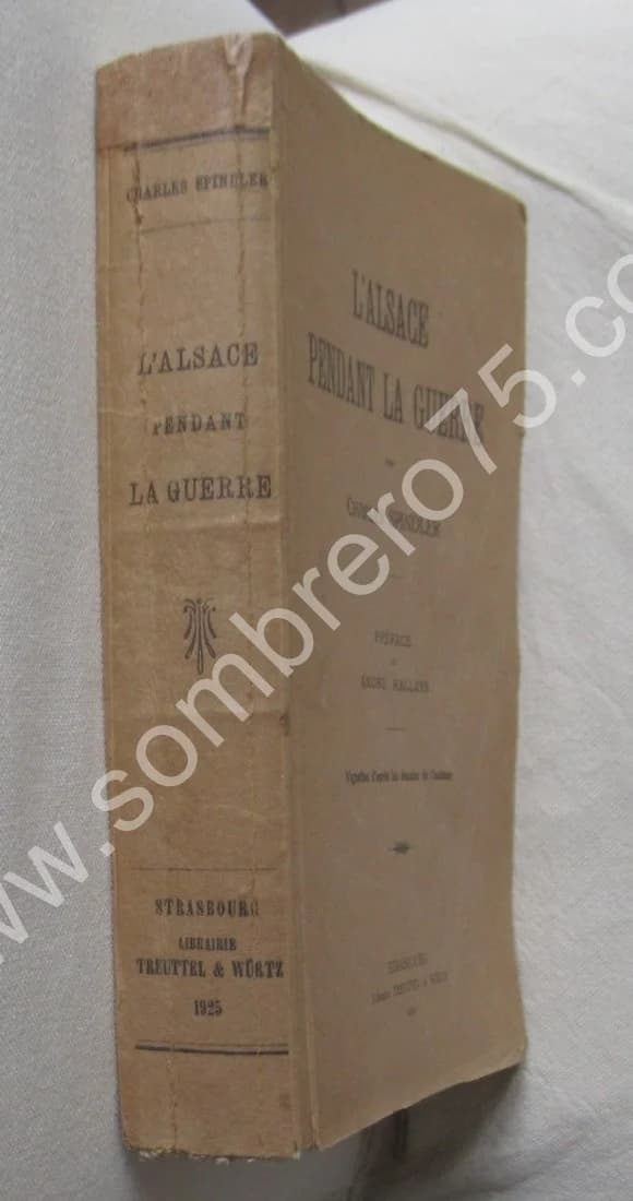 L'Alsace pendant la Guerre. Ch. SPINDLER - Image 2