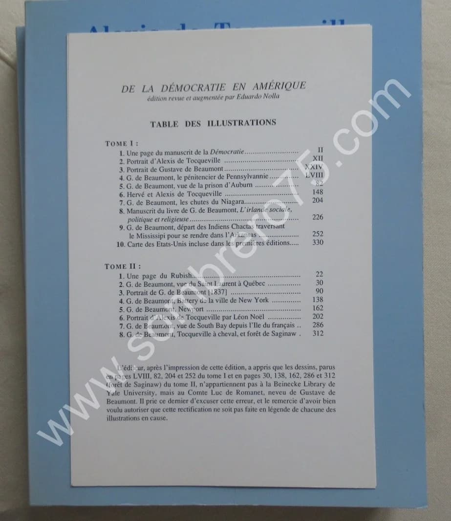 Alexis de Tocqueville. De la Démocratie en Amérique. 2 Vol - Image 4