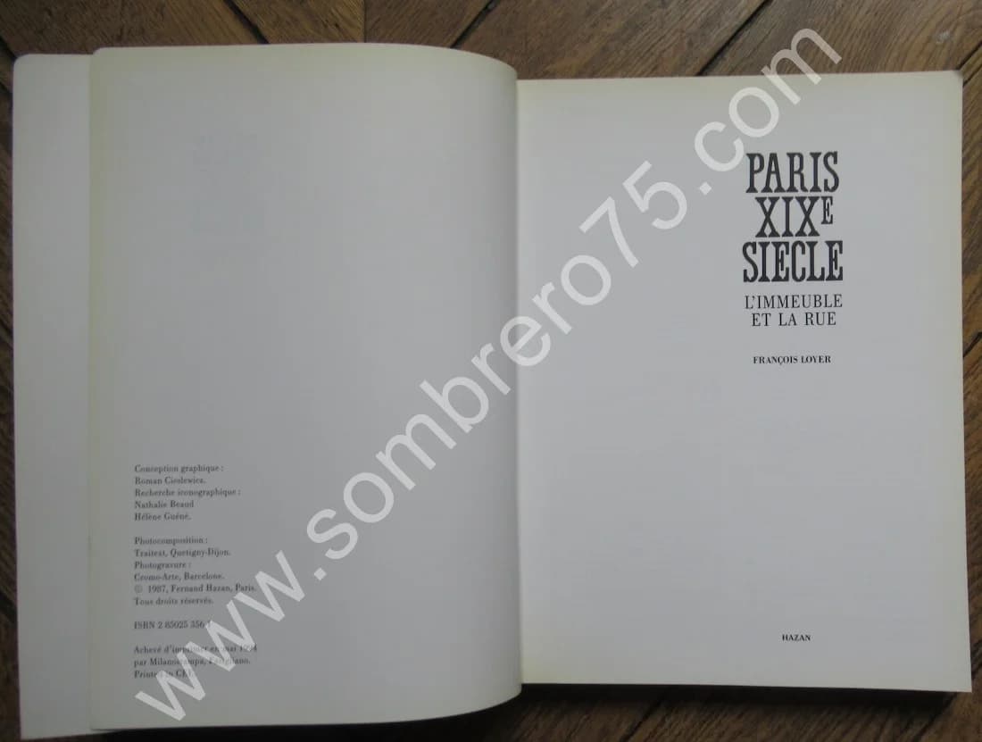 François LOYER. Paris XIXe siècle. L'Immeuble et la Rue - Image 3