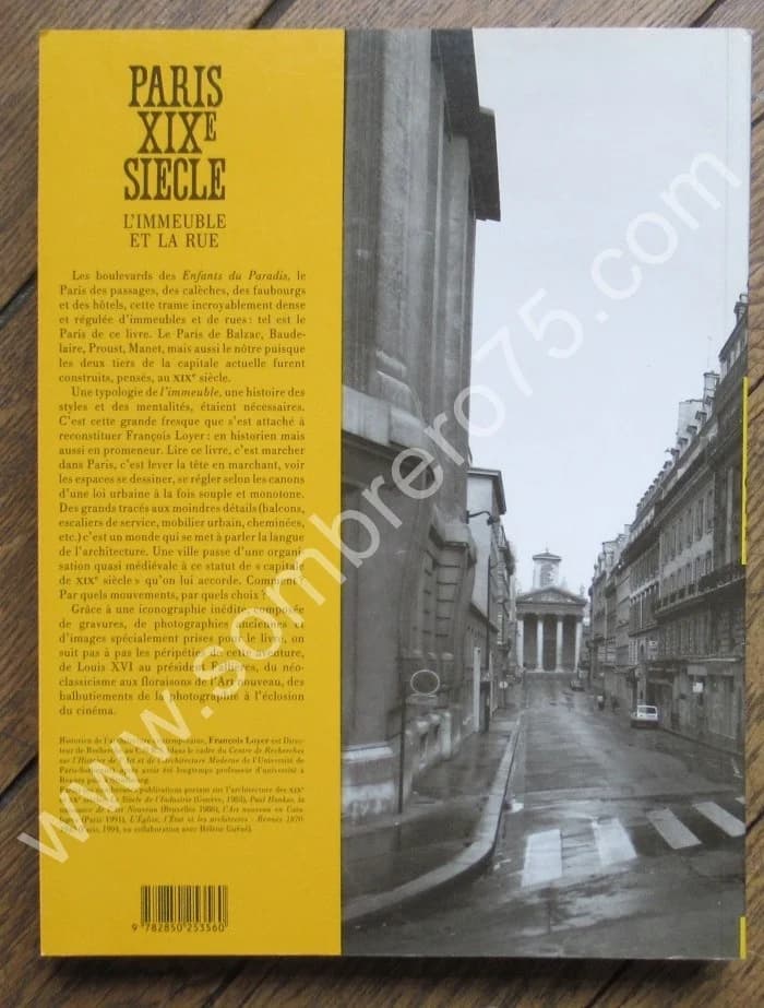 François LOYER. Paris XIXe siècle. L'Immeuble et la Rue - Image 8