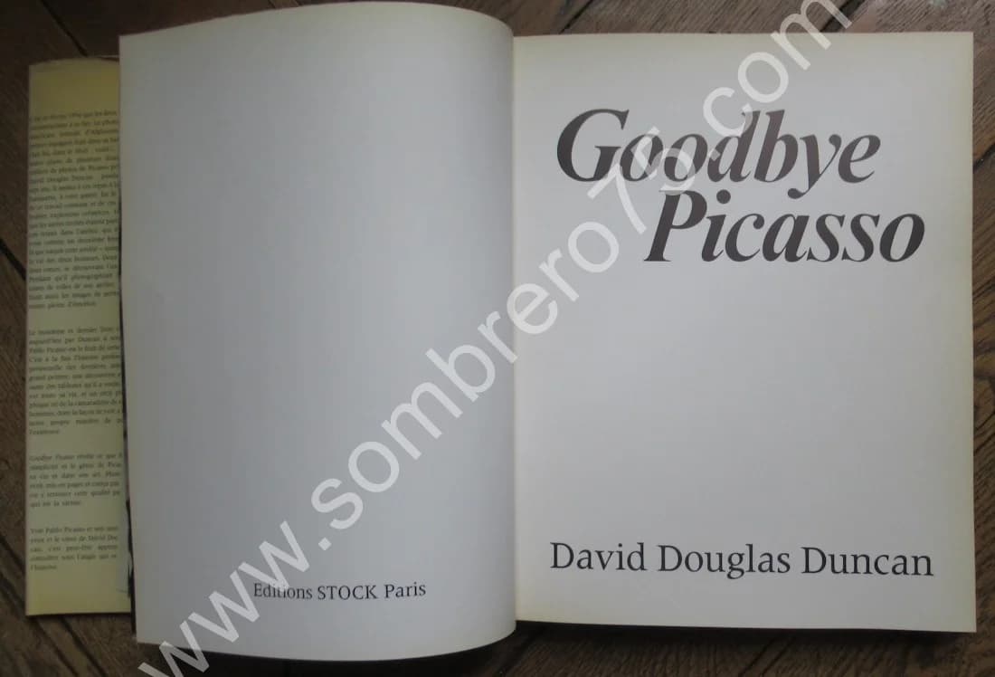 David Douglas DUNCAN. Goodbye Picasso. 1975 - Image 5