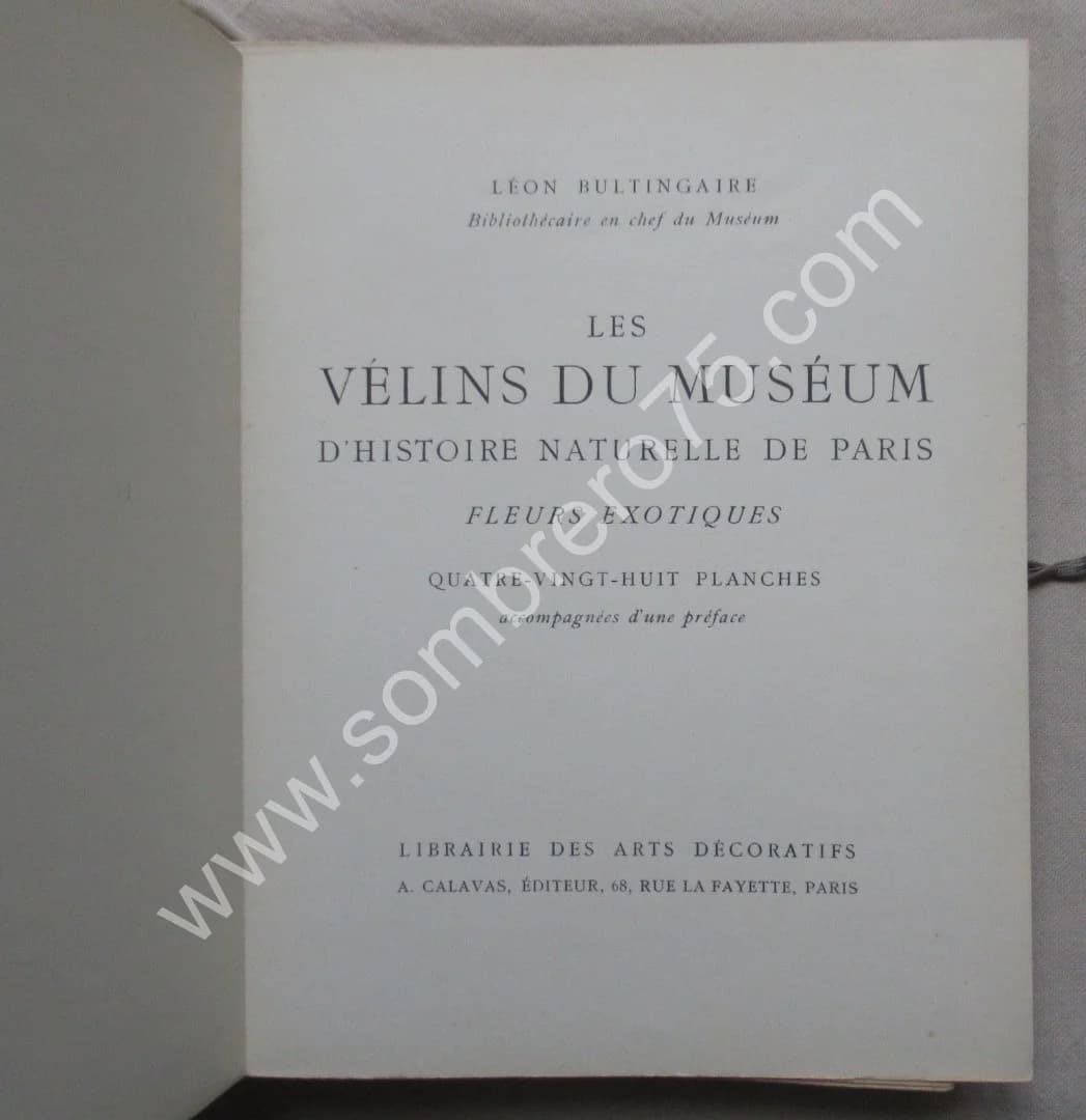 Les Vélins du Museum d'Histoire Naturelle de Paris - Image 4