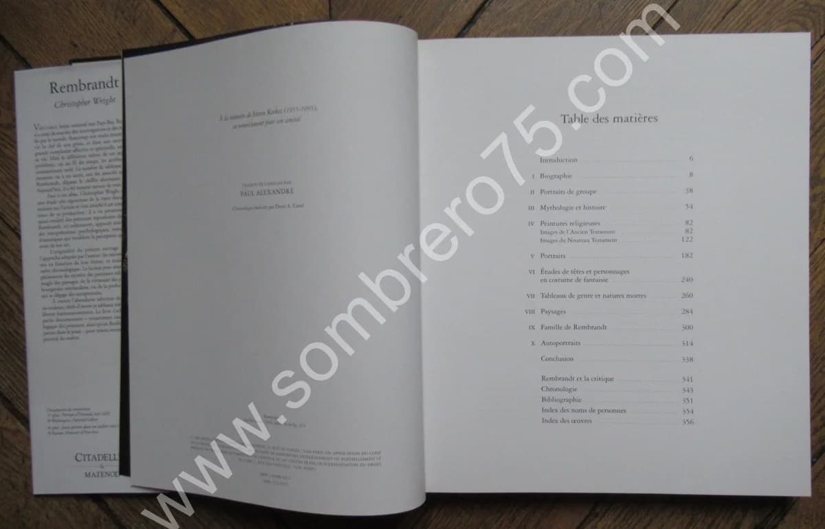 REMBRANDT.. Citadelles & Mazenod - Image 5