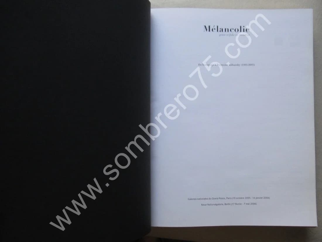 Mélancolie Génie et Folie en Occident. Jean CLAIR - Image 3