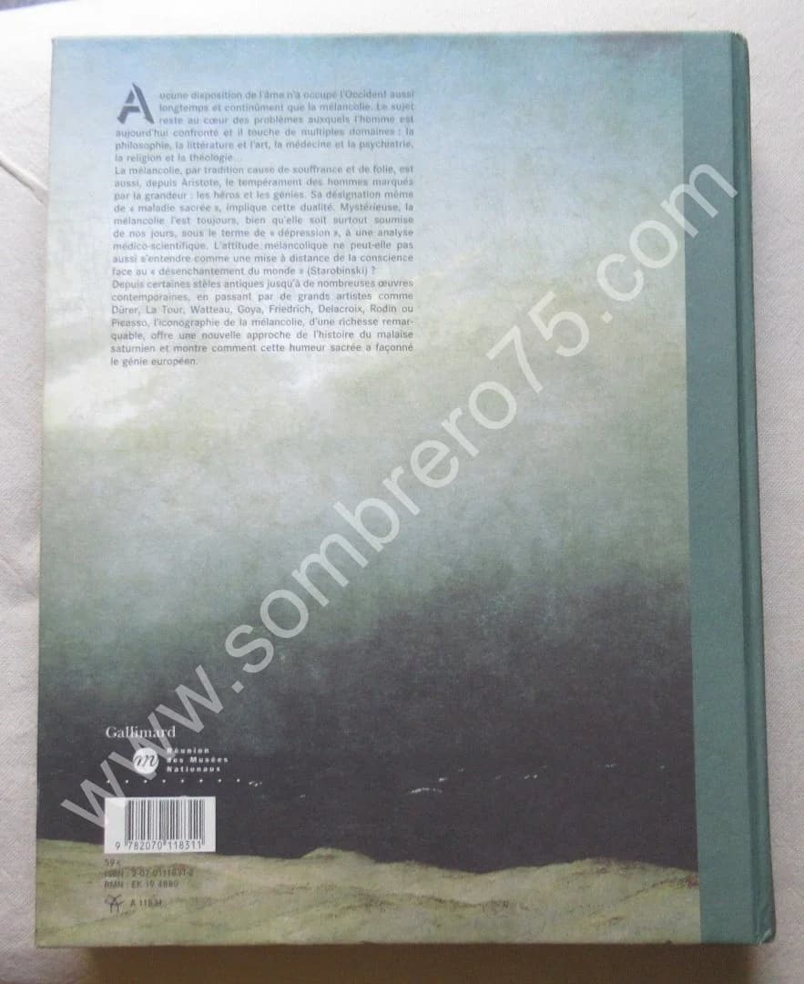 Mélancolie Génie et Folie en Occident. Jean CLAIR - Image 8